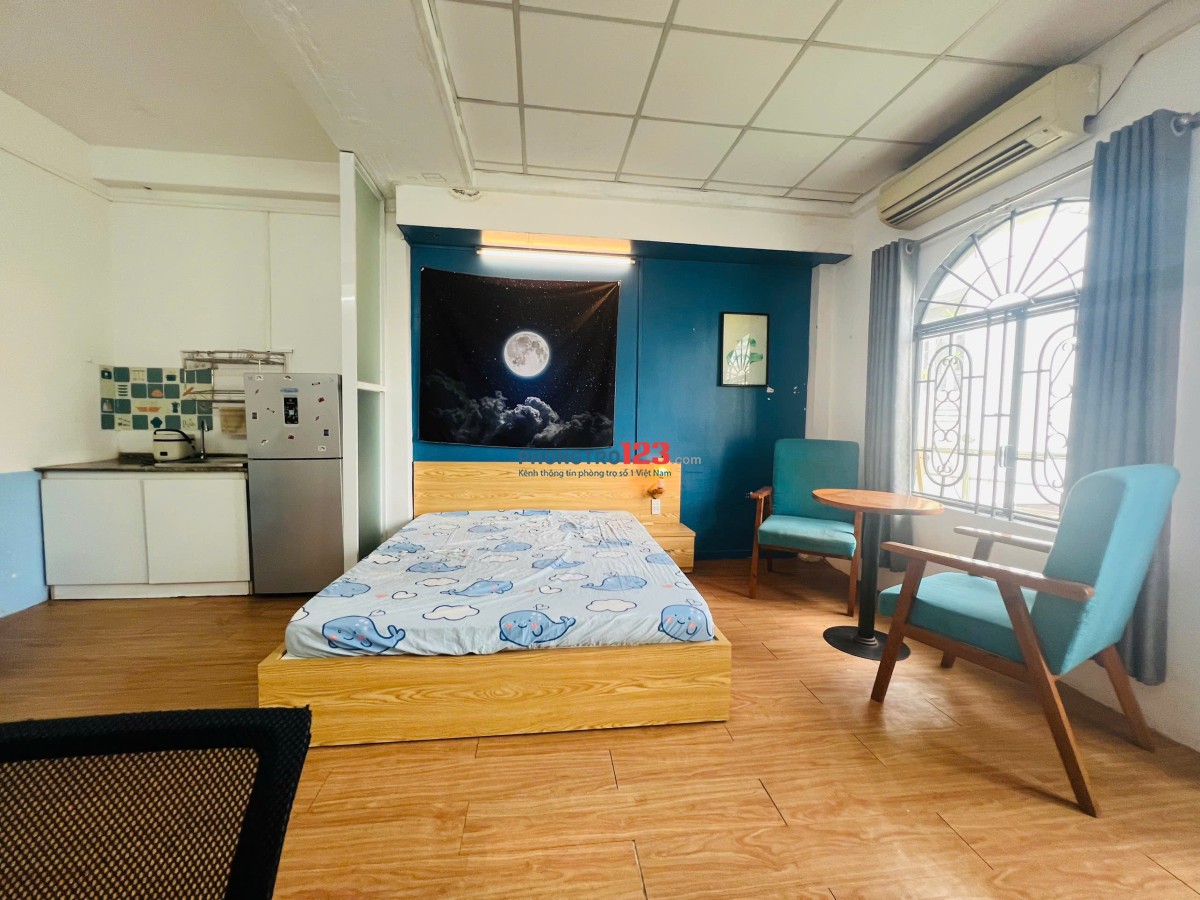 STUDIO BANCOL – CỬA SỔ – FULL NT – MÊ LINH, BÌNH THẠNH – CHỈ 6TR5 – 34M²