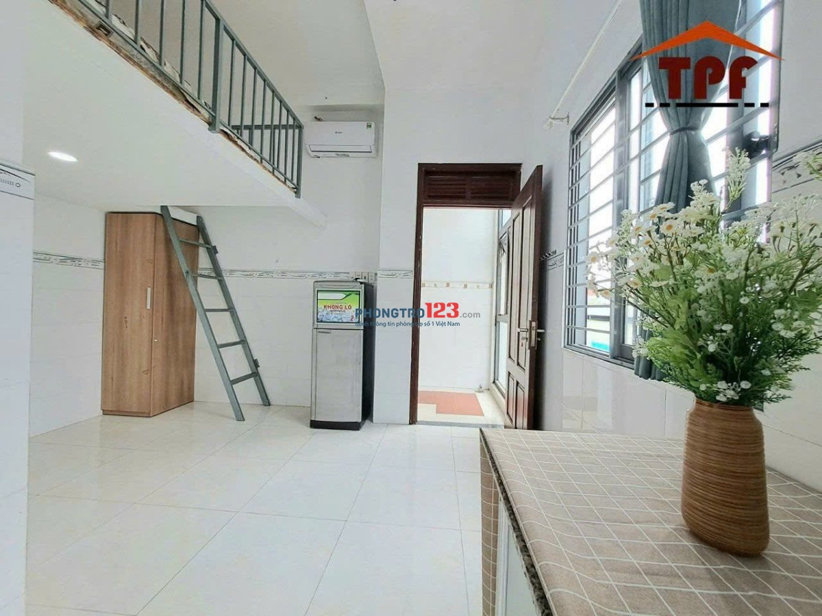 DUPLEX SIÊU THOÁNG NGAY CHÂN CẦU LÊ TRỌNG TẤN NGÃ 4 NGÒ MÂY ĐẦY ĐỦ NỘI THẤT