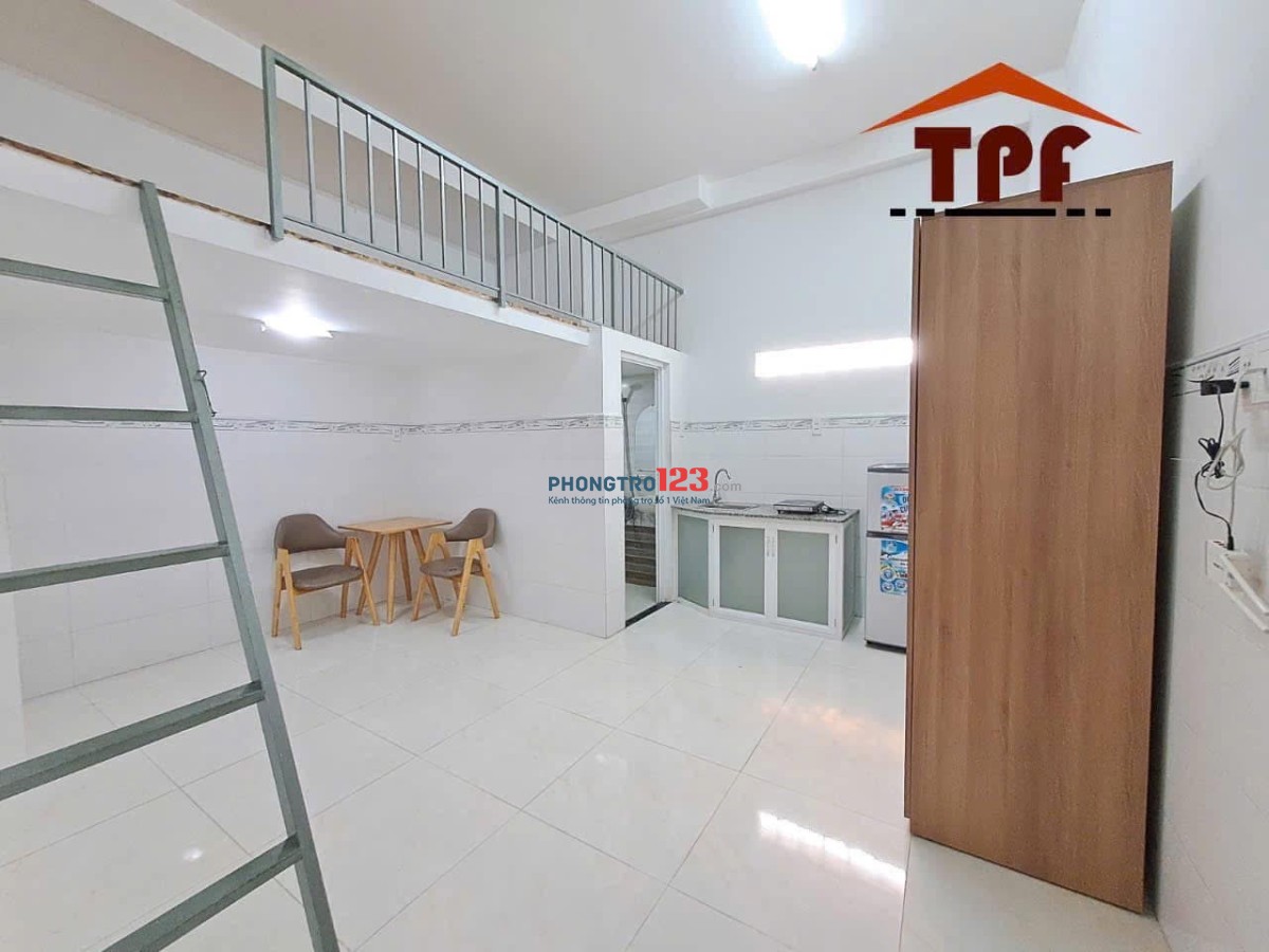 DUPLEX SIÊU THOÁNG NGAY CHÂN CẦU LÊ TRỌNG TẤN NGÃ 4 NGÒ MÂY ĐẦY ĐỦ NỘI THẤT