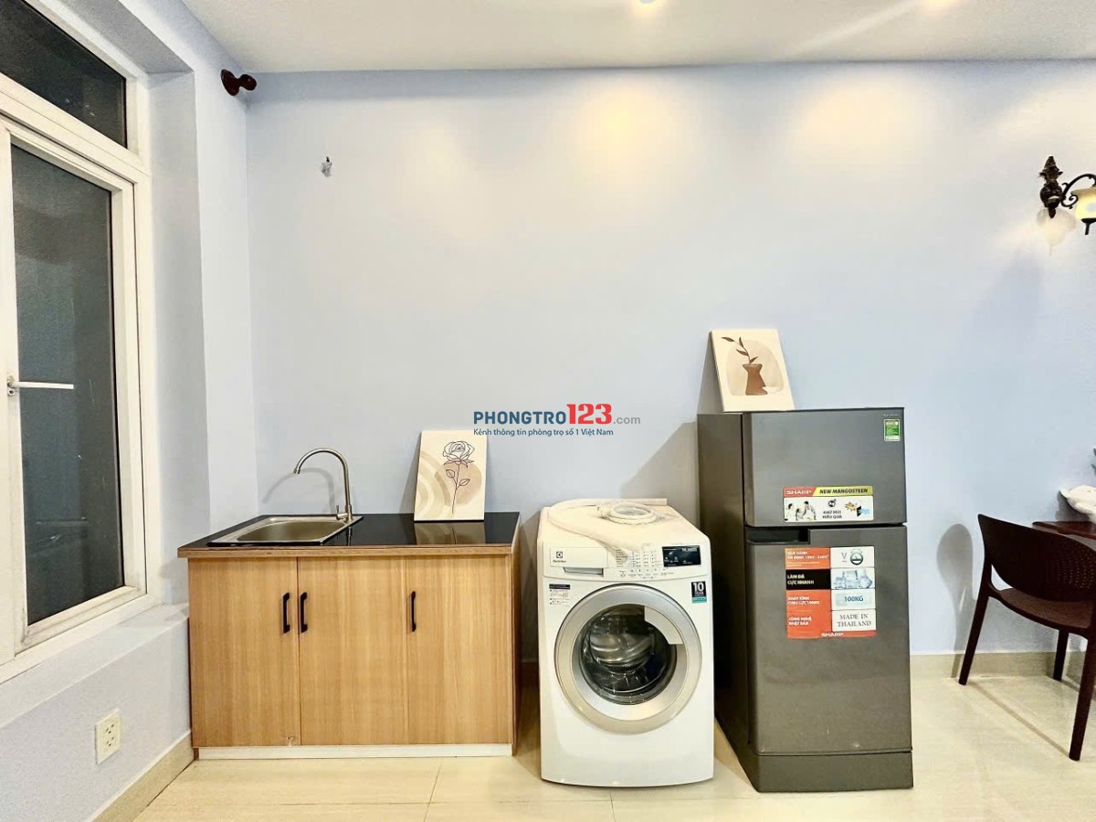 Cho thuê phòng full nội thất quận 4 gần ĐH Nguyễn Tất Thành, ĐH Luật