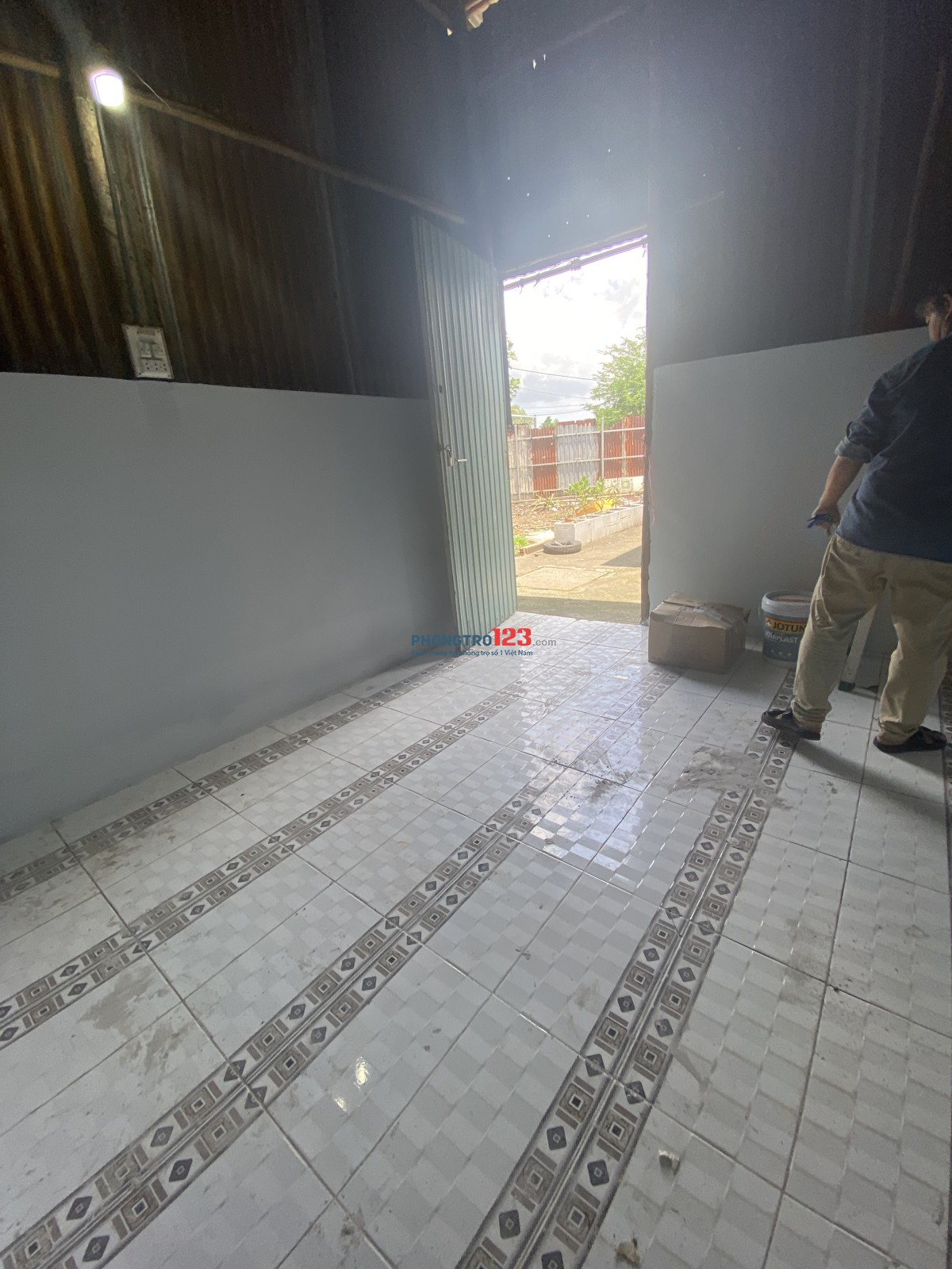 Cho thuê phòng trọ KDC chợ bình điền Q8 tầng trệt tiết kiệm 1,2 tr