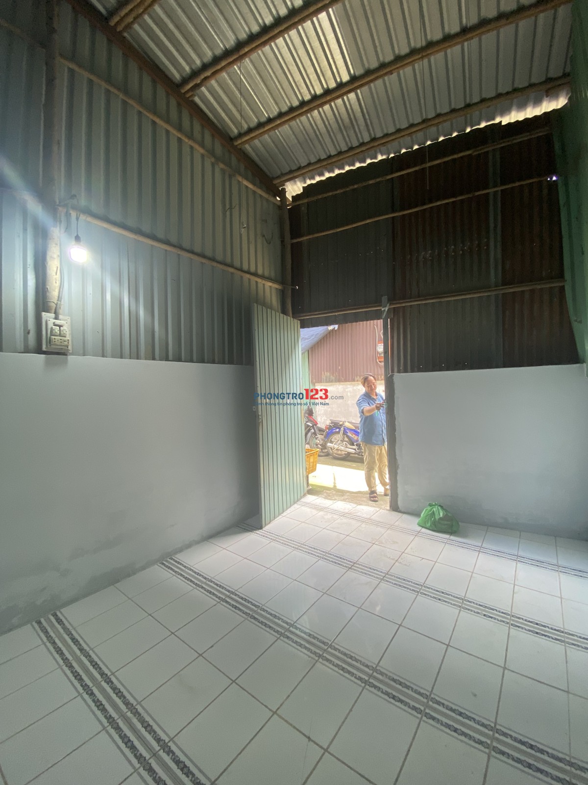 Cho thuê phòng trọ KDC chợ bình điền Q8 tầng trệt tiết kiệm 1,2 tr