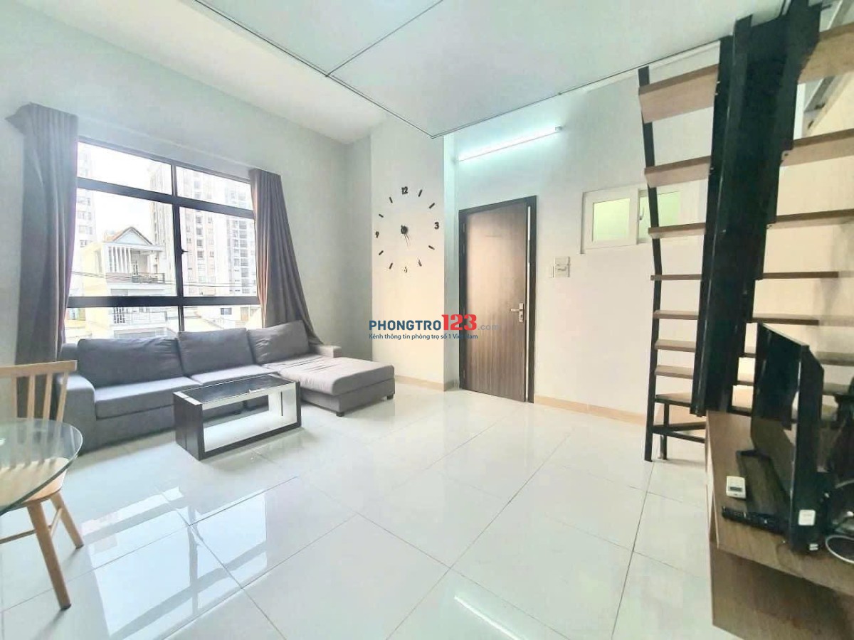 DUPLEX CỬA SỔ TRỜI FULL NỘI THẤT MÁY GIẶT RIÊNG NGAY GO NGUYỄN THỊ THẬP QUẬN 7