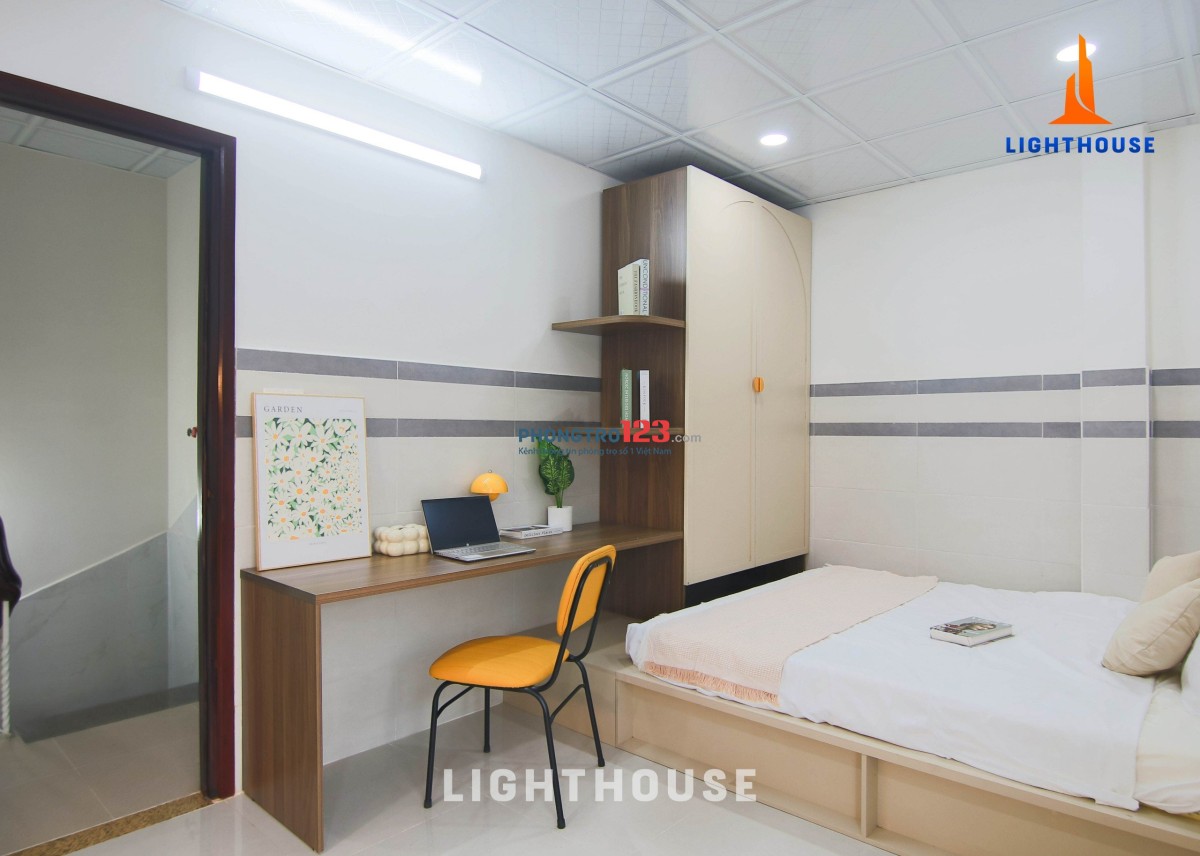 CĂN STUDIO ĐẸP MỚI TINH CÓ MÁY GIẶT SẤY RIÊNG GIÁP PHAM VĂN ĐỒNG
