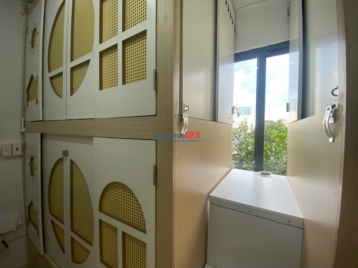 CHO THUÊ KÝ TÚC XÁ CAO CẤP GÒ VẤP gần ĐẠI HỌC CÔNG NGHIỆP, CHỢ GÒ VẤP. GIÁ 1.7TR/TH. MÁY LẠNH 24/24