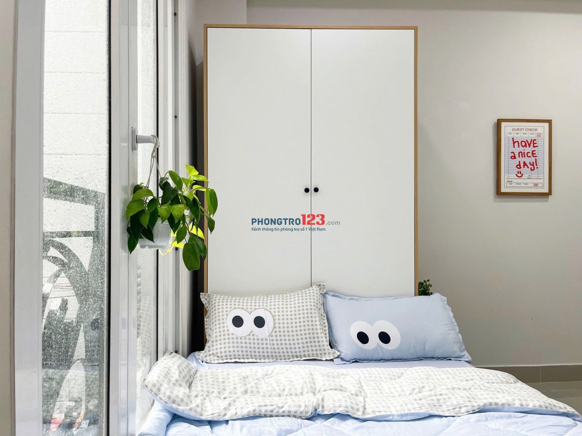 CHO THUÊ PHÒNG GẦN NGÃ TƯ PHÚ NHUẬN,NGAY PHAN ĐÌNH PHÙNG, MỚI 100%,FULL NỘI THẤT