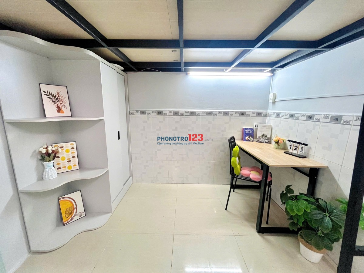 PHÒNG TRỌ FULL NỘI THẤT NGAY CẦU CHỮ Y. QUẬN 5