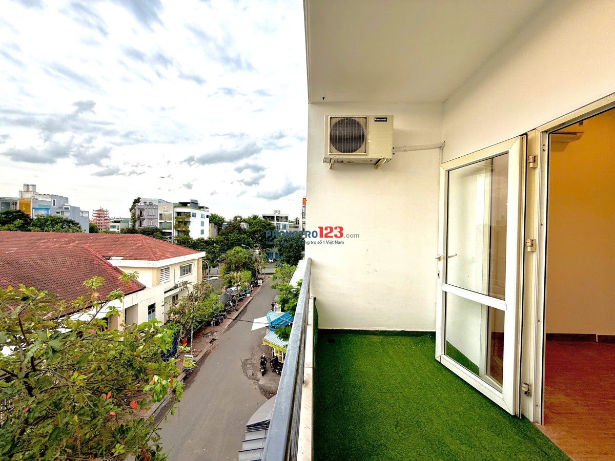 CHO THUÊ PHÒNG TRỌ 30m2- BAN CÔNG RỘNG THOÁNG FULL NT ĐẶNG THUỲ TRÂM GẦN ĐH VĂN LANG CS 2,3