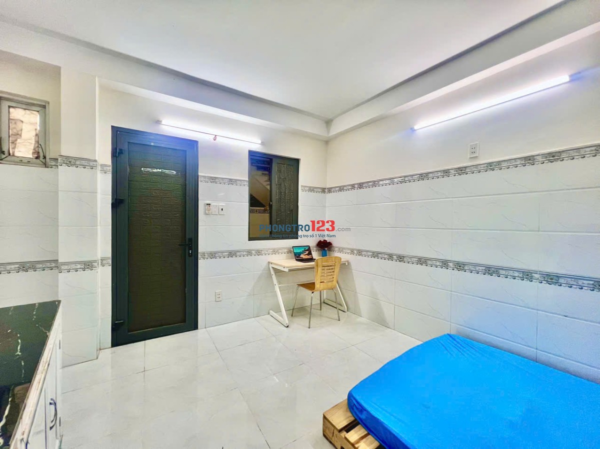 PHÒNG CHO THUÊ ĐẦY ĐỦ TIỆN NGHI, CỬA SỔ THOÁNG, AN NINH 5' ĐH CÔNG THƯƠNG, ĐH VĂN HIẾN 10 PHÚT