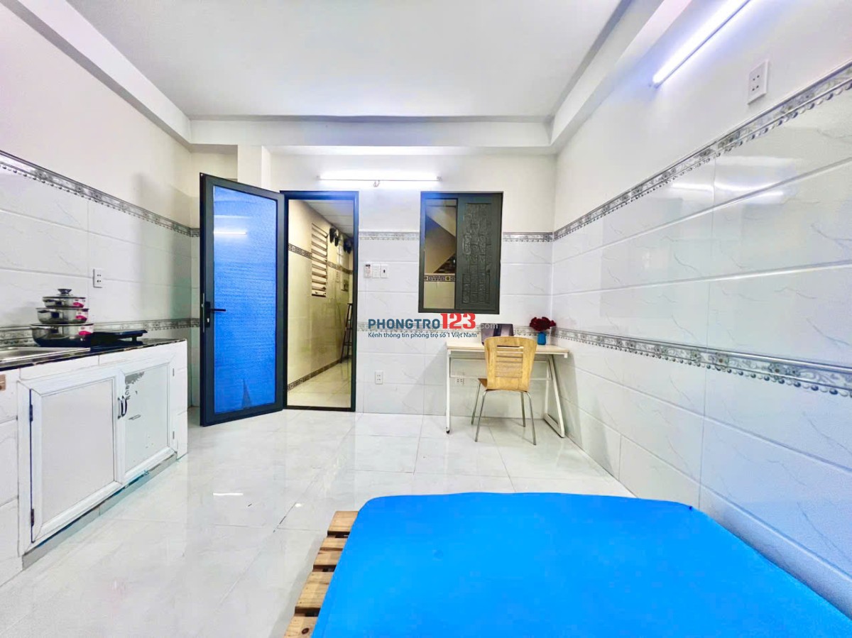 PHÒNG CHO THUÊ ĐẦY ĐỦ TIỆN NGHI, CỬA SỔ THOÁNG, AN NINH 5' ĐH CÔNG THƯƠNG, ĐH VĂN HIẾN 10 PHÚT