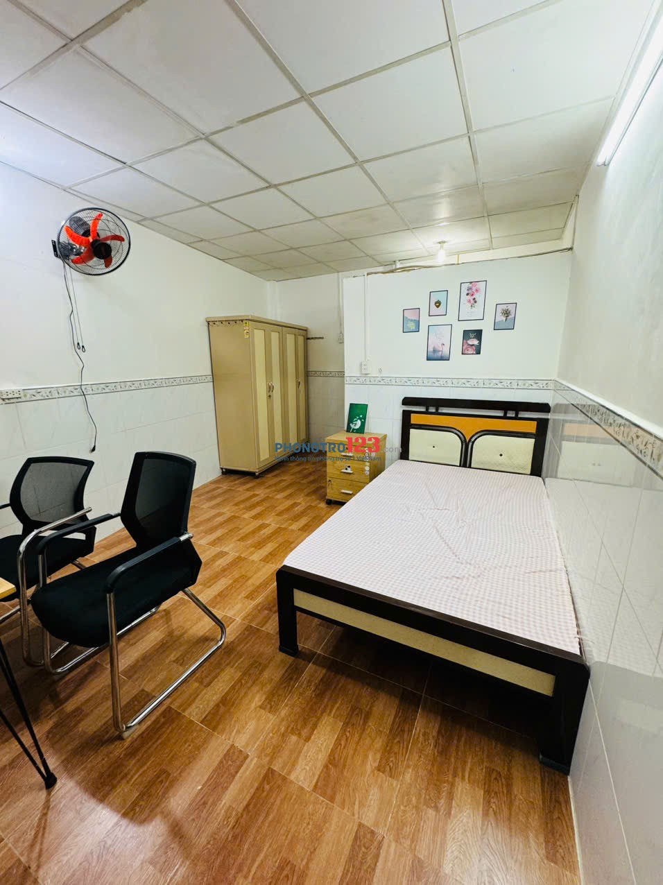 Phòng đẹp đủ nội thất, 1PN tách bếp 30m2, Cách ĐH Văn Hiến 100m