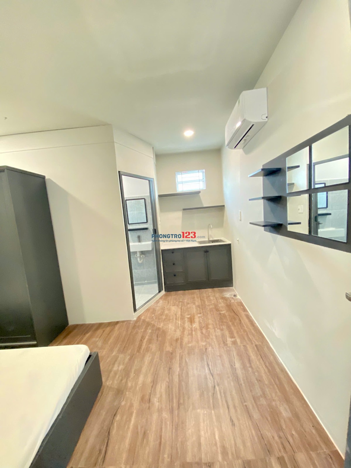 CHO THUÊ 1 PHÒNG STUDIO NHỎ MỚI FULL NỘI THẤT - GIÁ RẺ LẦU 2