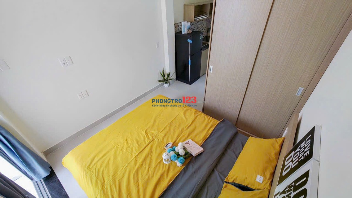 PHÒNG TRỌ FULL NỘI THẤT CỬA SỔ VÀ BAN CÔNG LỚN Ở BÌNH THẠNH GẦN ĐẠI HỌC VĂN LANG - LH: 0932985900