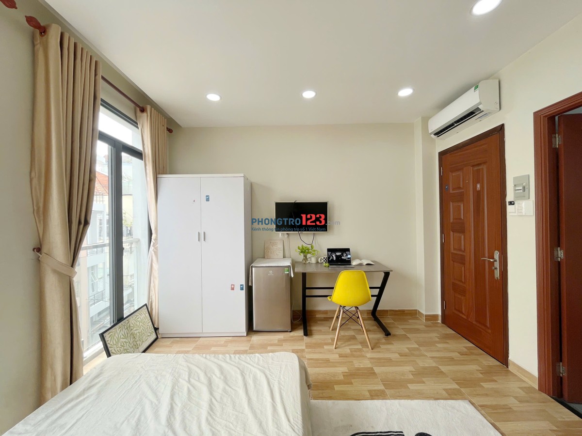 CHO THUÊ PHÒNG STUDIO CỬA SỔ THOÁNG GẦN NGÃ TƯ HÀNG XANH - BÌNH THẠNH