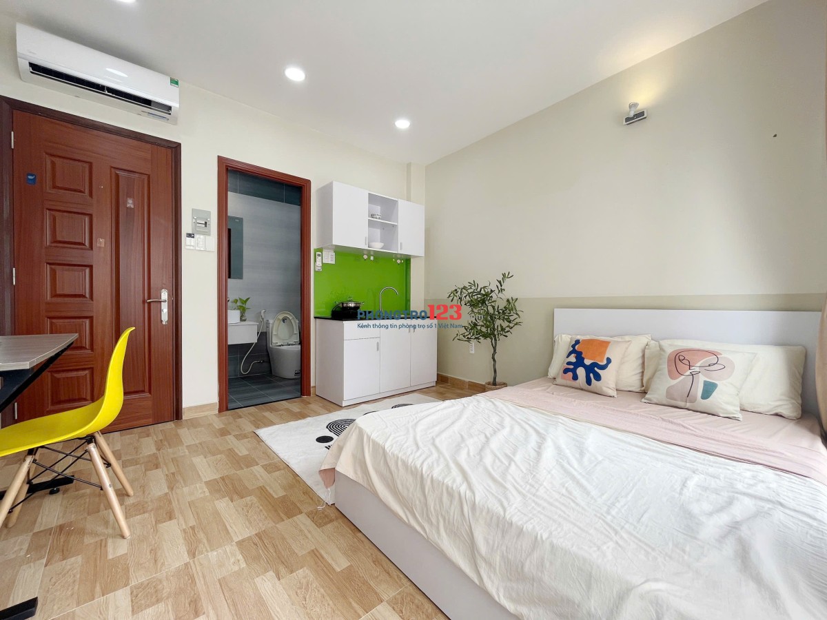 CHO THUÊ PHÒNG STUDIO CỬA SỔ THOÁNG GẦN NGÃ TƯ HÀNG XANH - BÌNH THẠNH