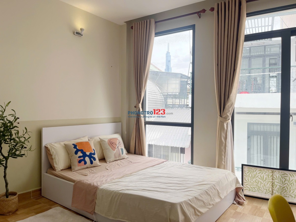 CHO THUÊ PHÒNG STUDIO CỬA SỔ THOÁNG GẦN NGÃ TƯ HÀNG XANH - BÌNH THẠNH