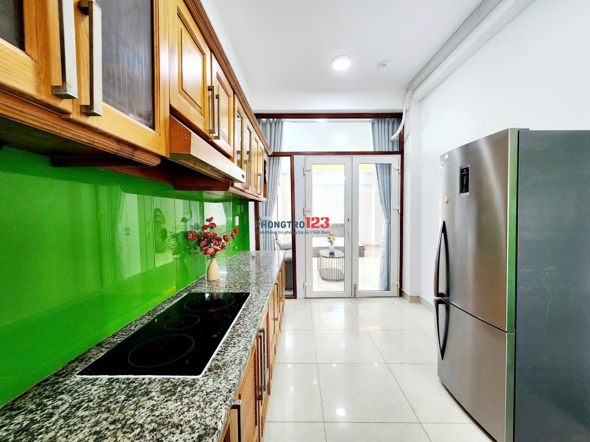 CHO THUÊ CĂN HỘ 35M2 FULL NỘI THẤT BÌNH THẠNH – CÓ THANG MÁY – MÁY GIẶT RIÊNG