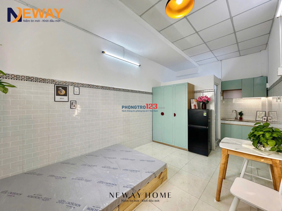 Cho Thuê Căn Hộ Có Gác #Duplex Ban Công FULL Nội Thất – Gần Đại Học & Tiện Ích – Khu Phú Trung, Tân