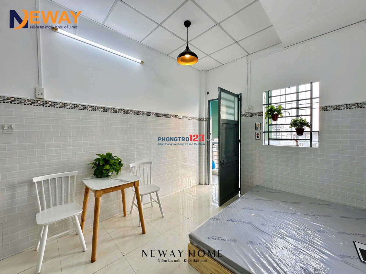 Cho Thuê Căn Hộ Có Gác #Duplex Ban Công FULL Nội Thất – Gần Đại Học & Tiện Ích – Khu Phú Trung, Tân