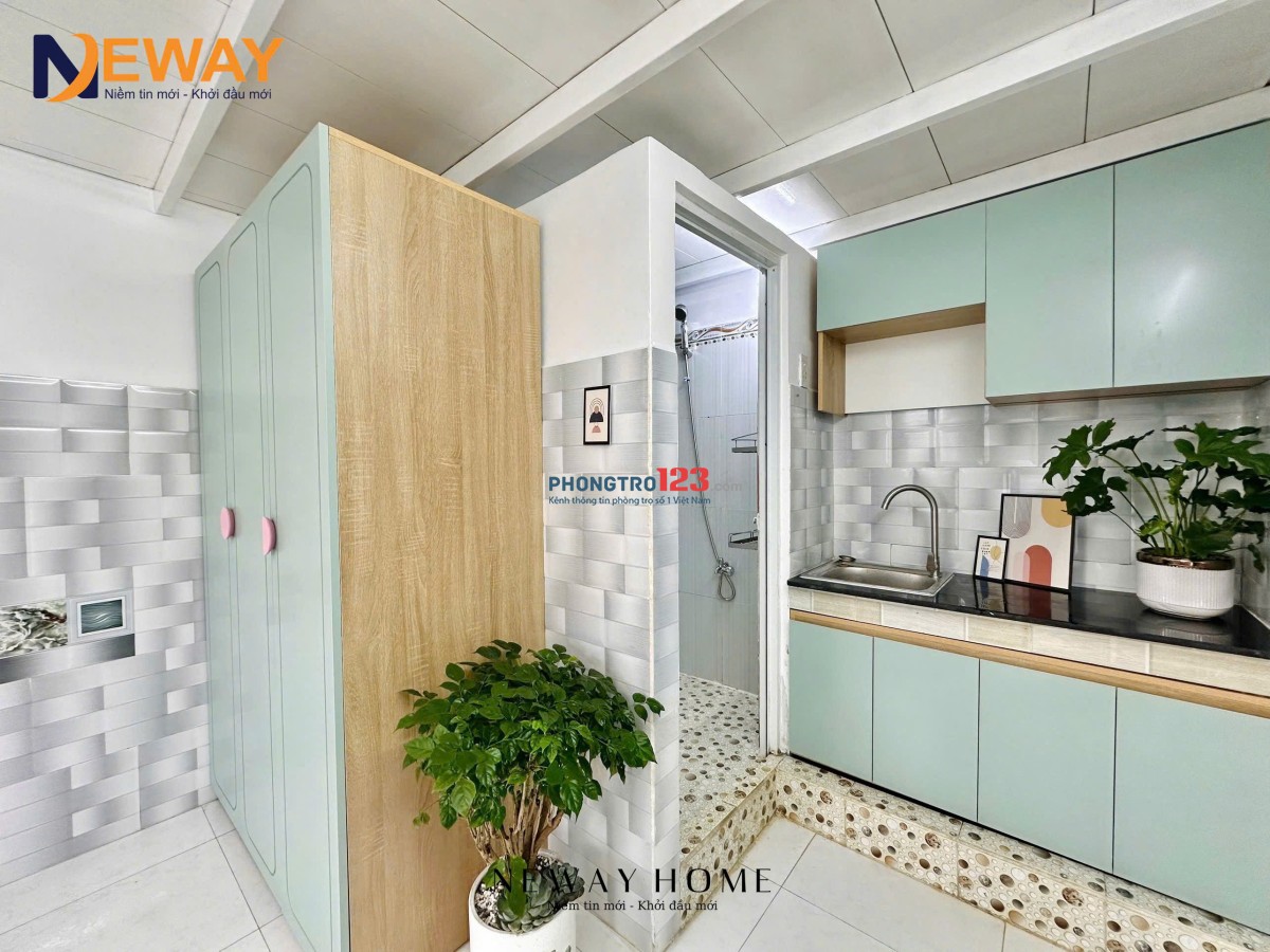 Cho Thuê Căn Hộ Có Gác #Duplex Ban Công FULL Nội Thất – Gần Đại Học & Tiện Ích – Khu Phú Trung, Tân