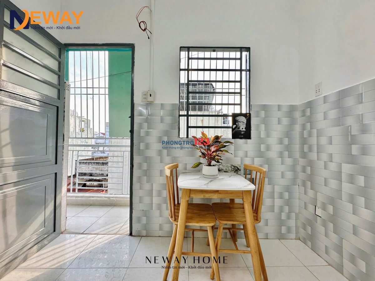 Cho Thuê Căn Hộ Có Gác #Duplex Ban Công FULL Nội Thất – Gần Đại Học & Tiện Ích – Khu Phú Trung, Tân