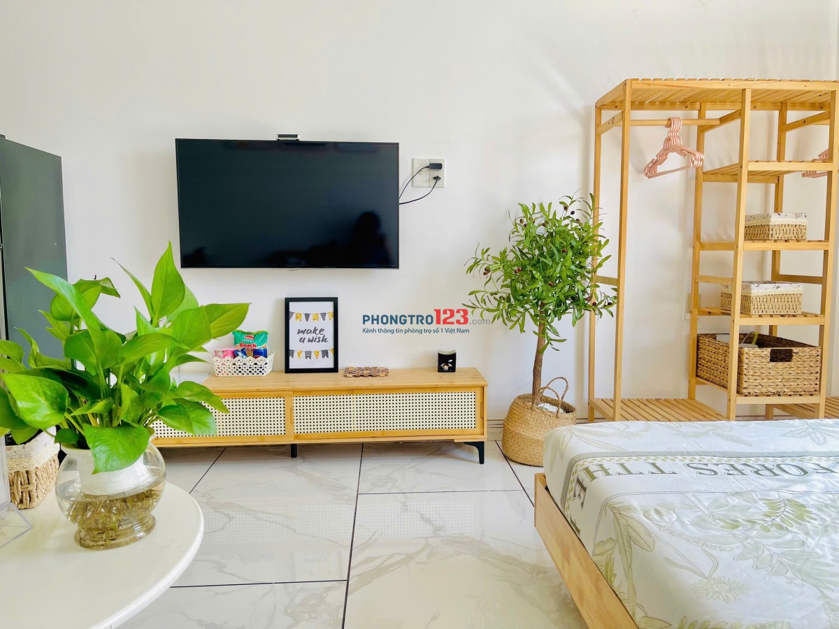 STUDIO GIẢM GIÁ SỐC - CHỈ TỪ 4TR2 - BÌNH QUỚI THOÁNG MÁT