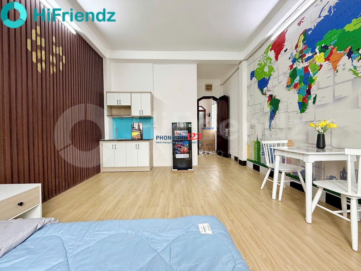 PHÒNG TRỌ CỬA SỔ LỚN SIÊU RỘNG 50M2 ĐINH BỘ LĨNH Ở 3 4 NGƯỜI GẦN HUTECH UEF VĂN LANG 0986969336