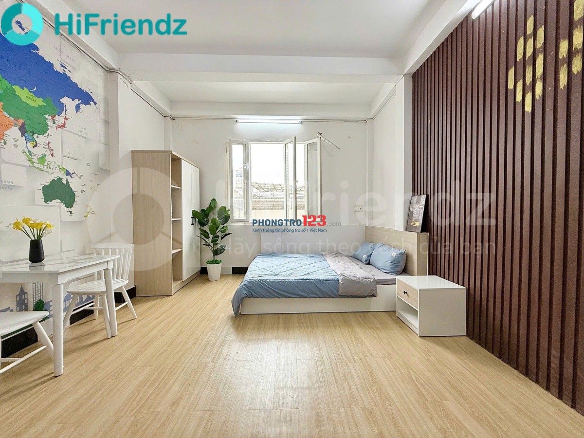 PHÒNG TRỌ CỬA SỔ LỚN SIÊU RỘNG 50M2 ĐINH BỘ LĨNH Ở 3 4 NGƯỜI GẦN HUTECH UEF VĂN LANG 0986969336