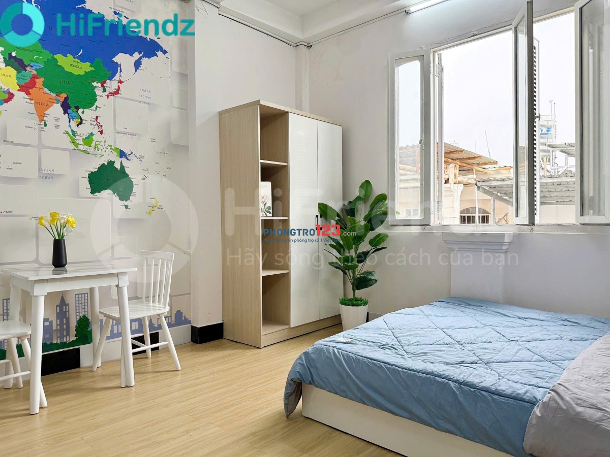 PHÒNG TRỌ CỬA SỔ LỚN SIÊU RỘNG 50M2 ĐINH BỘ LĨNH Ở 3 4 NGƯỜI GẦN HUTECH UEF VĂN LANG 0986969336