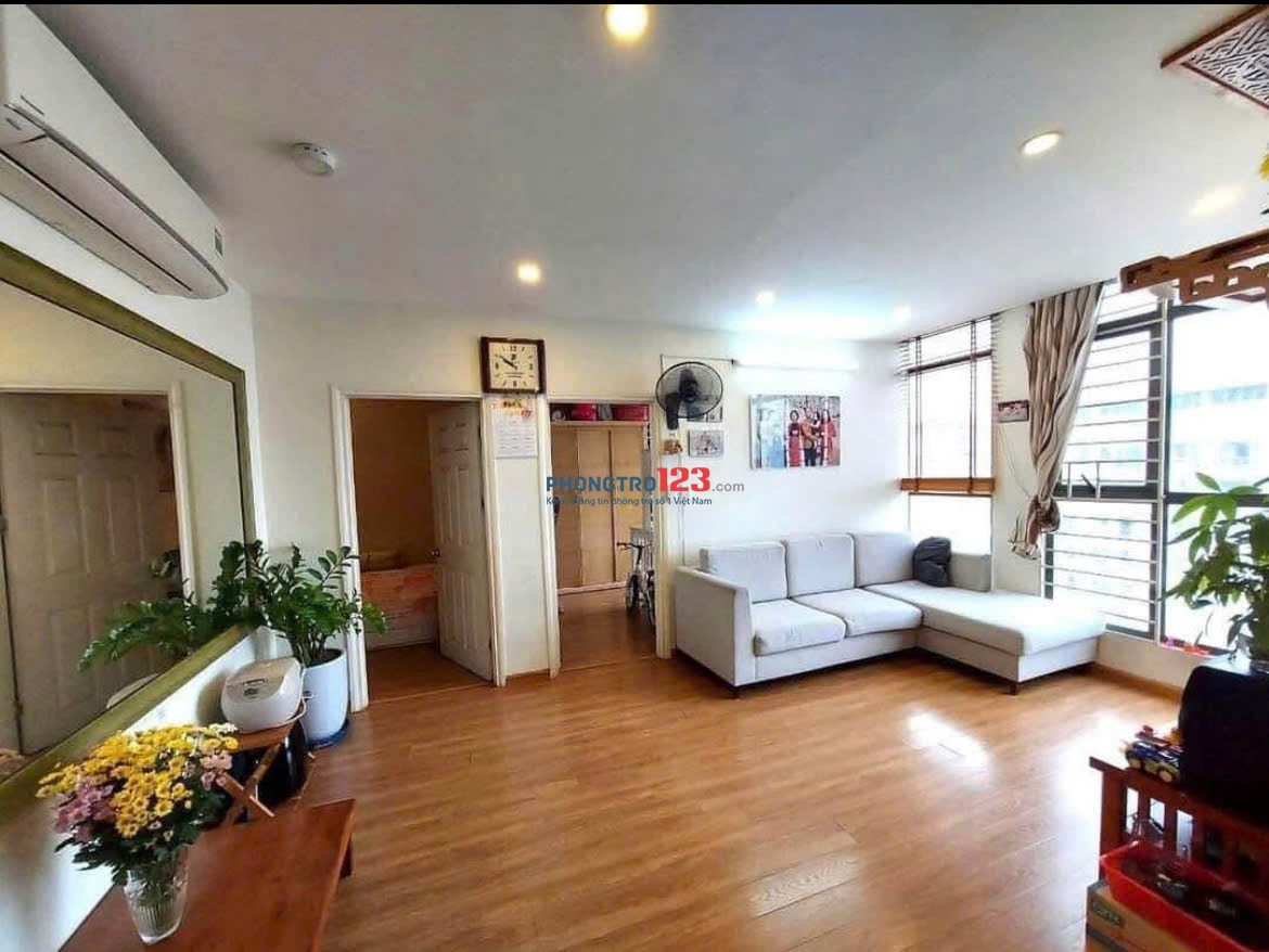 C/c Phúc Yên, Phan Huy Ích, P15, TB, 115m2, 3Pn, 2WC, Nội thất, 12tr/tháng.