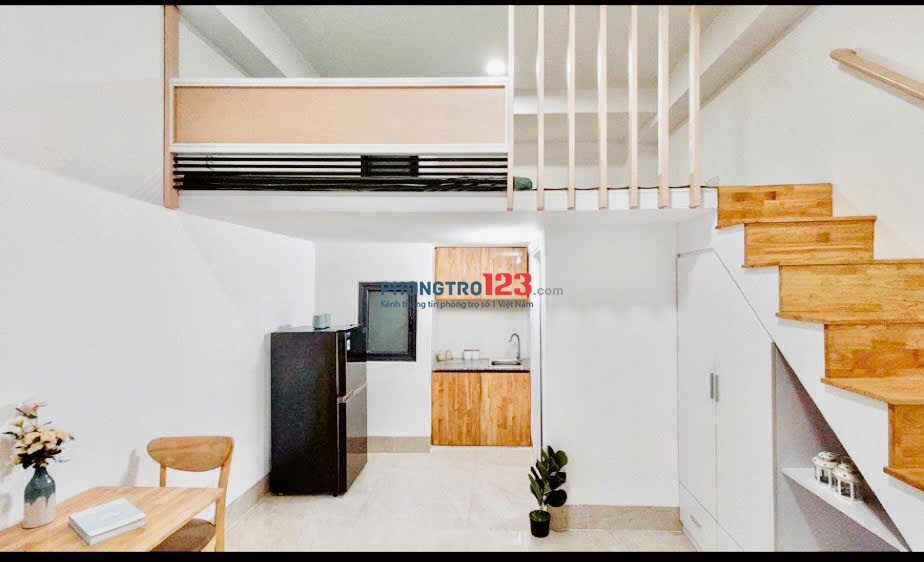 PHÒNG TRỌ Full nội thất MỚI 30M2 Nguyễn Gia Trí, gần ĐH Ngoại thương, GTVT, nhiều hàng quán ăn uống