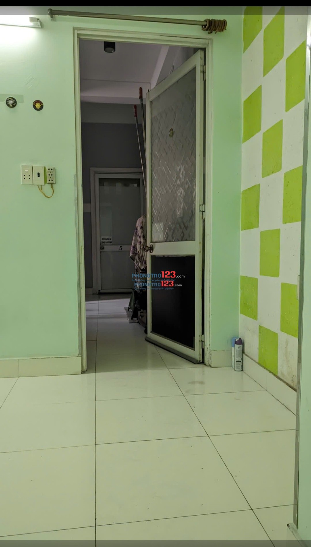 Phòng đẹp , Quận 10 , Wc riêng , máy giặt.