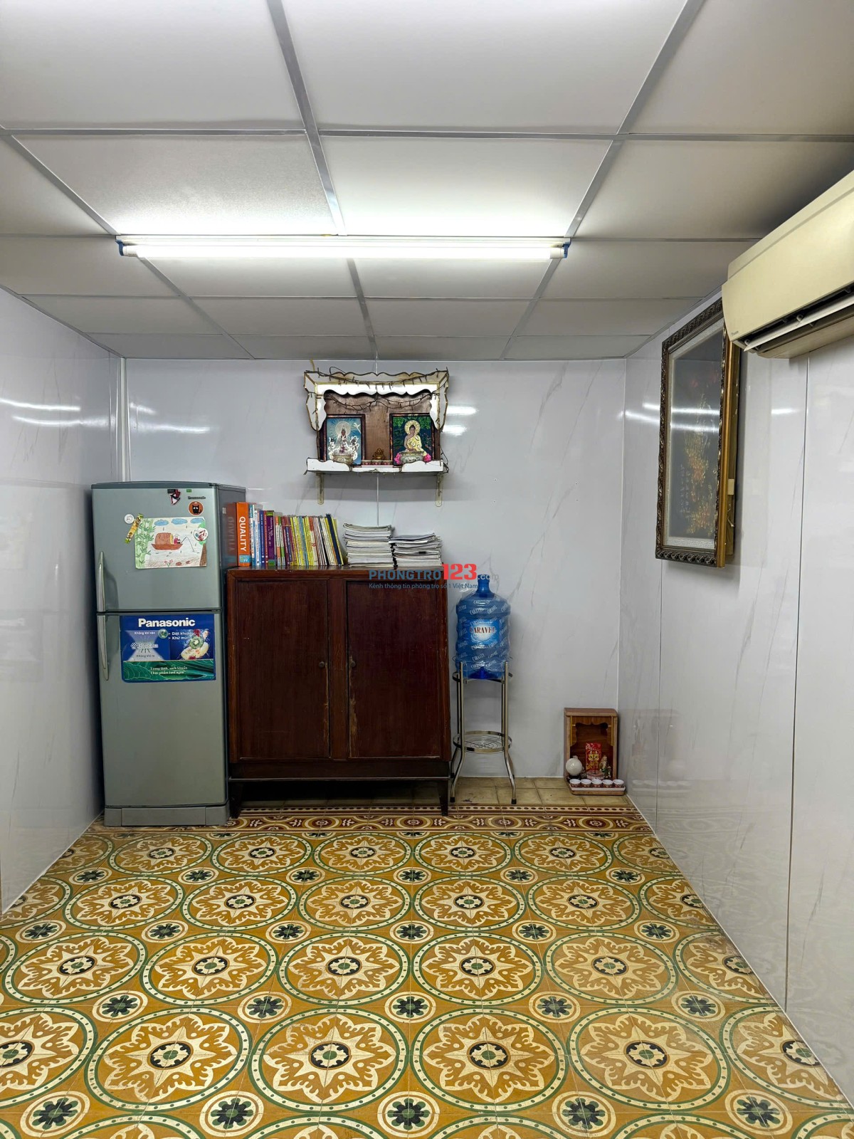 Cho thuê phòng trọ Lầu 1, chung cư Ký Hòa - Quận 5 - Giá 8 triệu/tháng