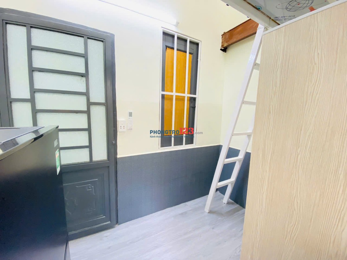 CHO THUÊ PHÒNG TRỌ CÓ GÁC FULL NỘI THẤT – GIỜ GIẤC TỰ DO, GẦN ĐH Y DƯỢC, ĐH UEH, CHỢ BẾN THÀNH