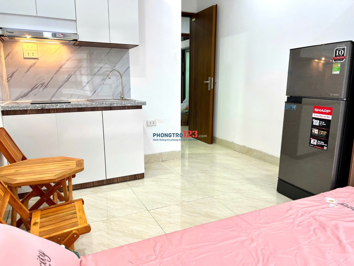 Phòng trọ mới khu Láng Hạ, đầy đủ nội thất tiện nghi