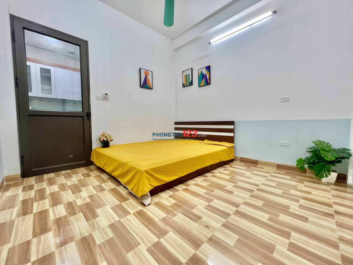 PHÒNG 1K1N GẦN CHỢ PHÙNG KHOANG - FULL ĐỒ / 35m2 / CÓ BAN CÔNG