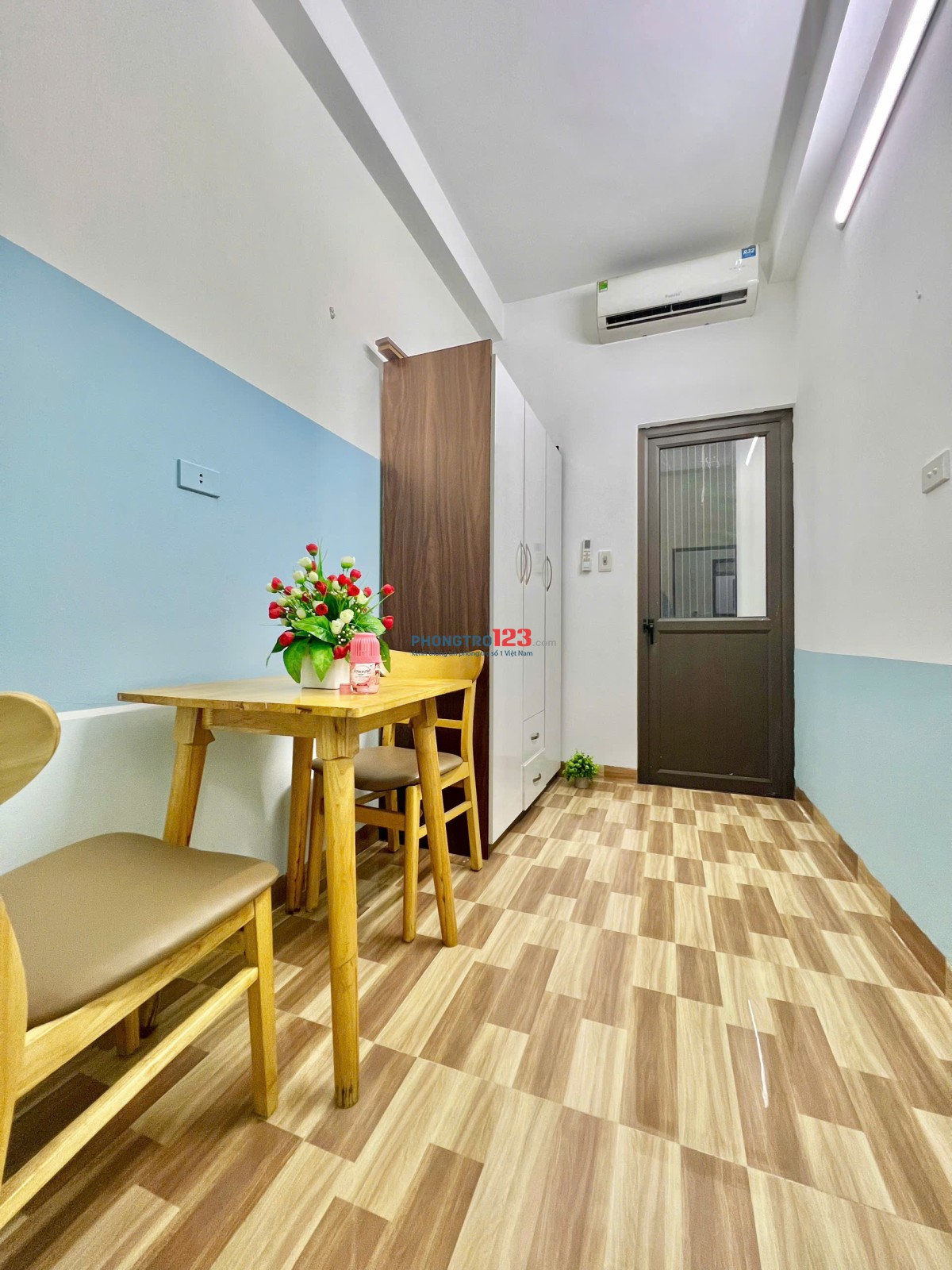 PHÒNG 1K1N GẦN CHỢ PHÙNG KHOANG - FULL ĐỒ / 35m2 / CÓ BAN CÔNG