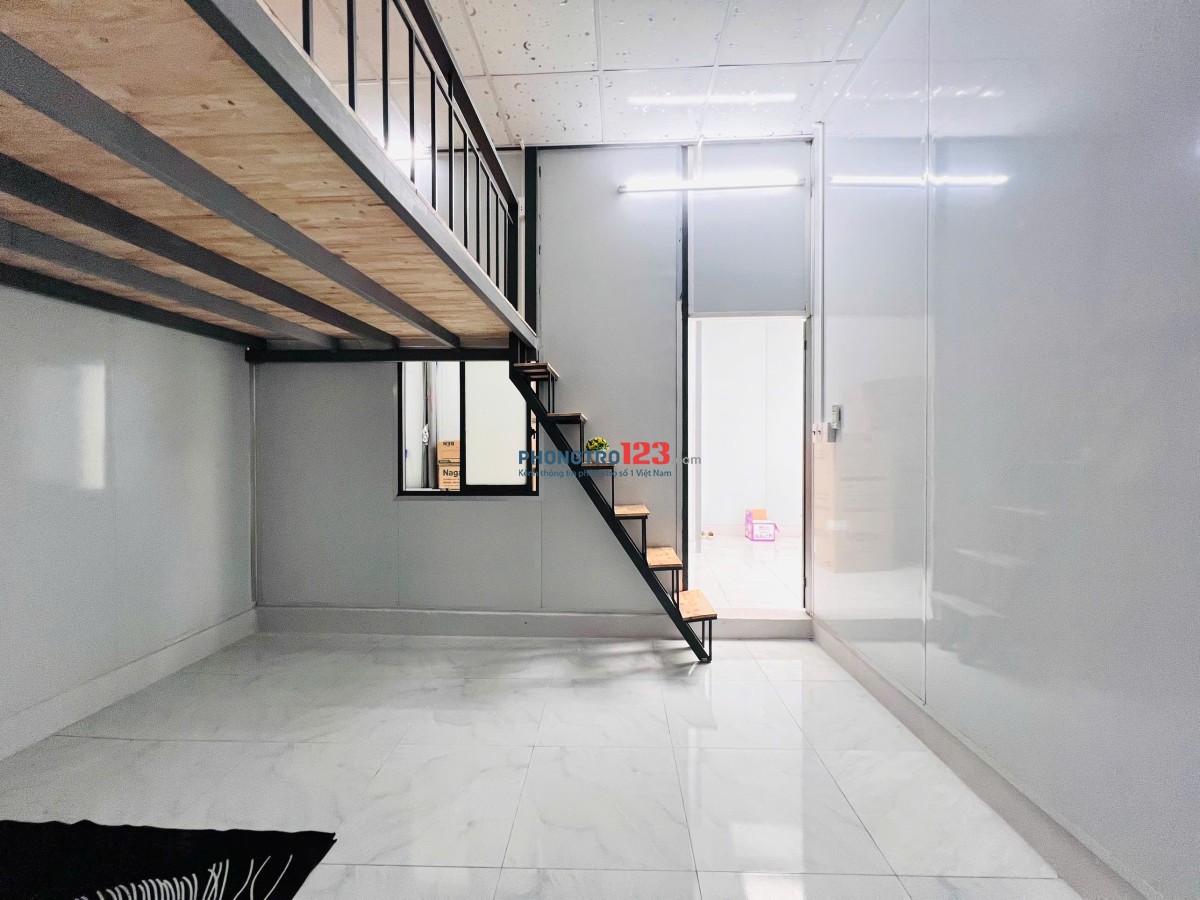PHÒNG TRỌ CÓ GÁC FULL NỘI THẤT CÓ CỬA SỔ Ở BÌNH THẠNH GẦN ĐẠI HỌC VĂN LANG,HUTECH - LH: 0932985900