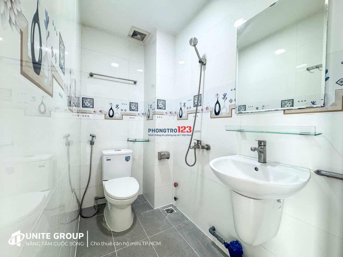 CĂN HỘ MỚI ! FULL NỘI THẤT CỬA SỔ BAN CÔNG LỚN Ở BÌNH THẠNH GẦN ĐẠI HỌC HỒNG BÀNG,UEF-0932985900