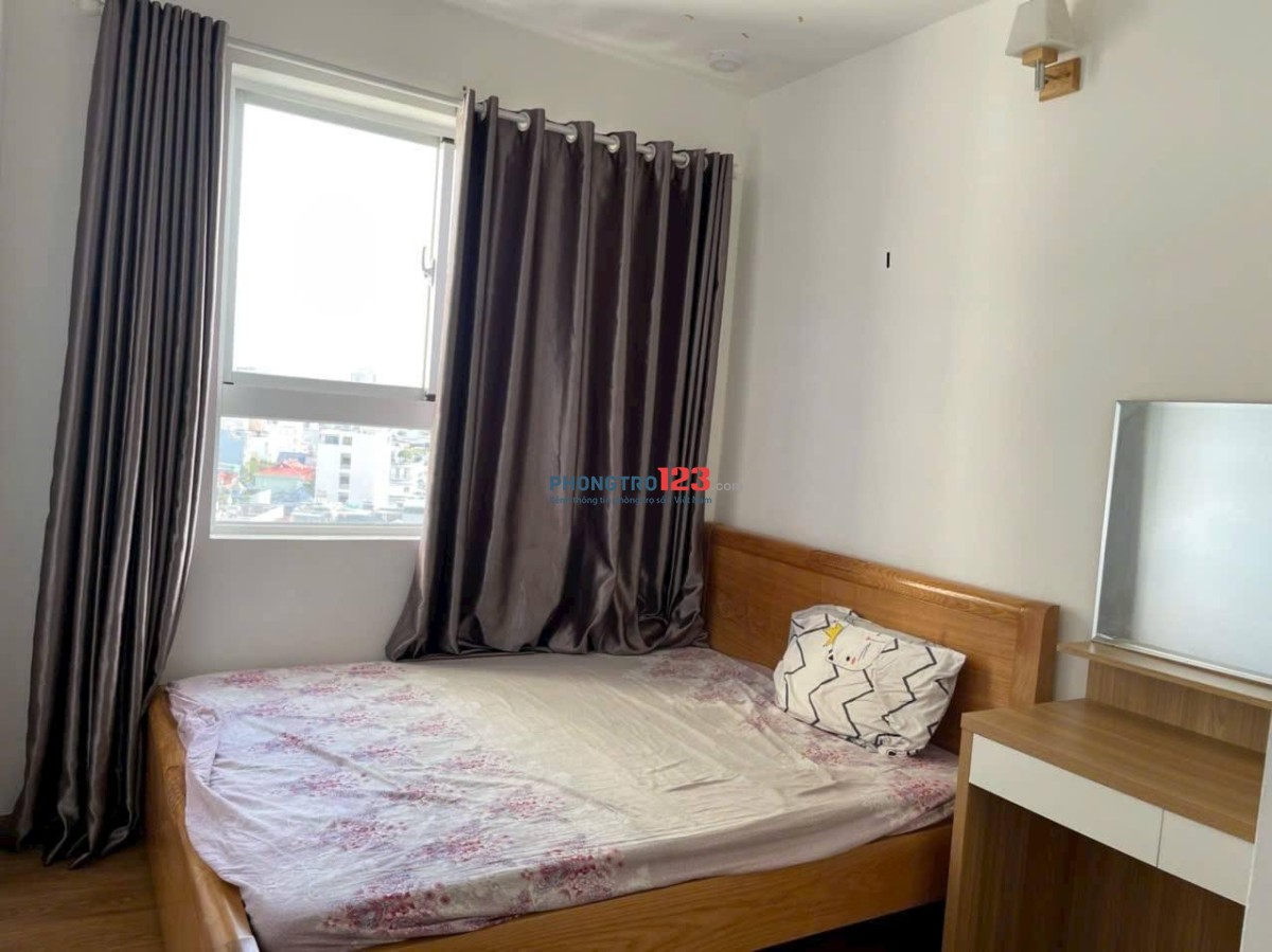 Chung cư Phúc Yên, Tân Bình: 50m2, 1p ngủ, NT 7,5tr/th