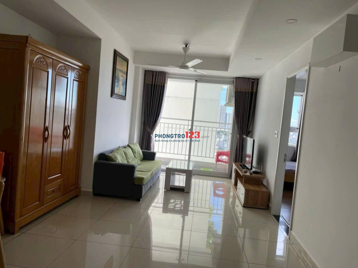 Chung cư Phúc Yên, Tân Bình: 50m2, 1p ngủ, NT 7,5tr/th