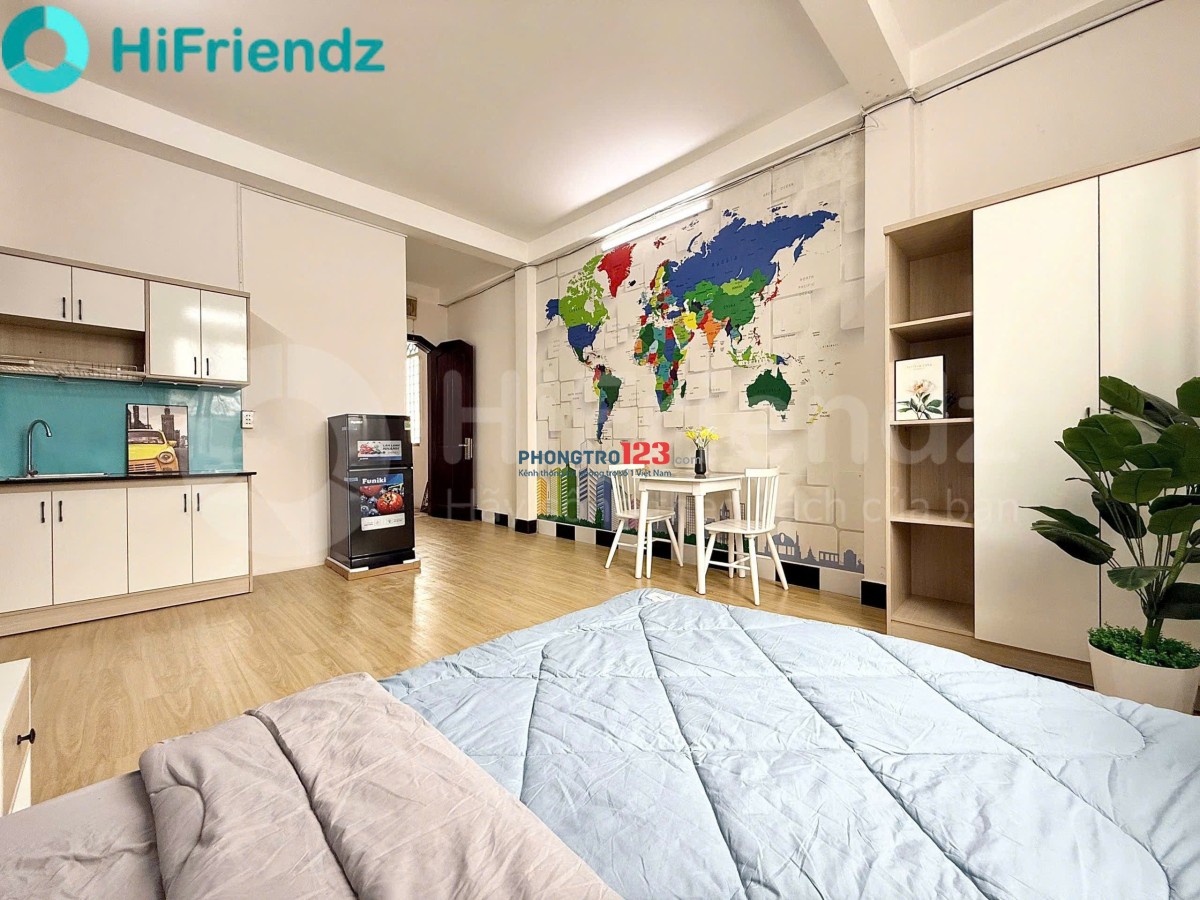 PHÒNG TRỌ CỬA SỔ LỚN SIÊU RỘNG 50M2 ĐINH BỘ LĨNH Ở 3 4 NGƯỜI GẦN HUTECH UEF VĂN LANG 0986969336