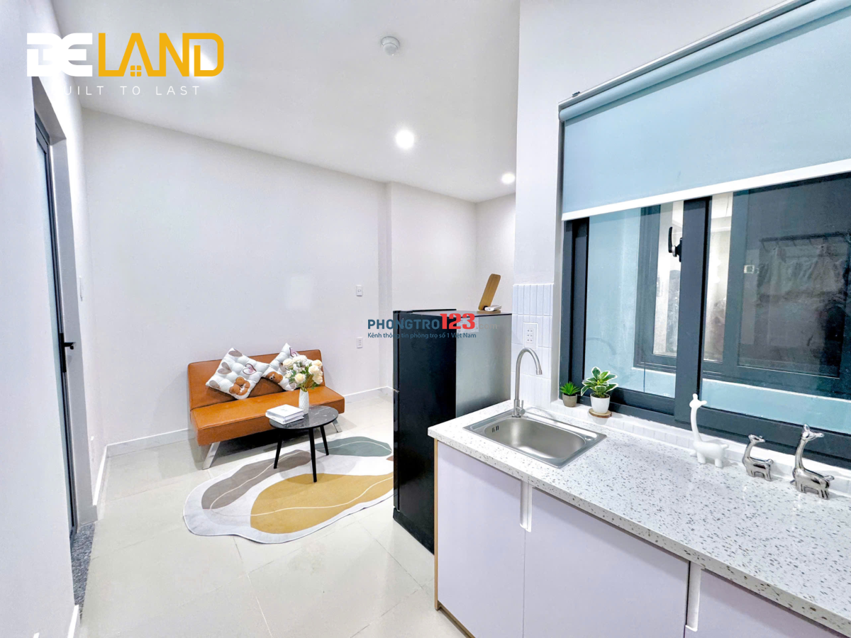 PHÒNG ĐẦY ĐỦ TIỆN NGHI NGAY VÒNG XOAY ĐIỆN BIÊN PHỦ - GIÁP QUẬN 1 - GẦN HỒNG BÀNG, UEF, HUTECH
