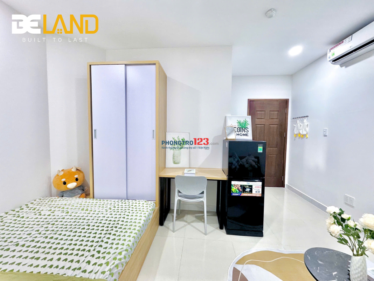 PHÒNG ĐẦY ĐỦ TIỆN NGHI NGAY VÒNG XOAY ĐIỆN BIÊN PHỦ - GIÁP QUẬN 1 - GẦN HỒNG BÀNG, UEF, HUTECH