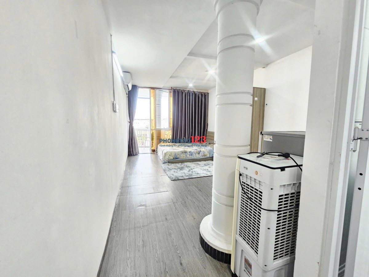Phòng trọ full nội thất 35m2 Gần ngã tư hàng xanh, Đại học Hutech, Văn Lang ở Chu Văn An Bình Thạnh