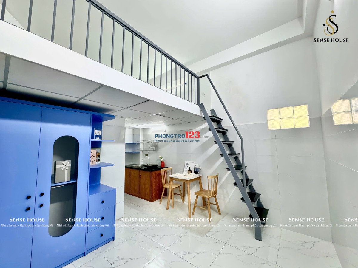 Căn hộ có gác full nội thất – Nguyễn Thái Học, Tây Thạnh, gần Lê Trọng Tấn, Trường Chinh, Aeon Mall