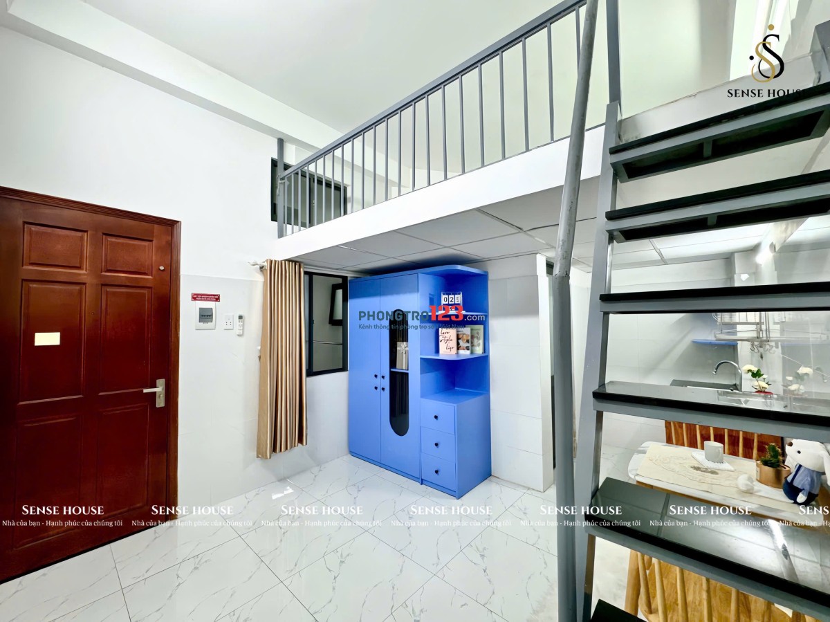 Căn hộ có gác full nội thất – Nguyễn Thái Học, Tây Thạnh, gần Lê Trọng Tấn, Trường Chinh, Aeon Mall