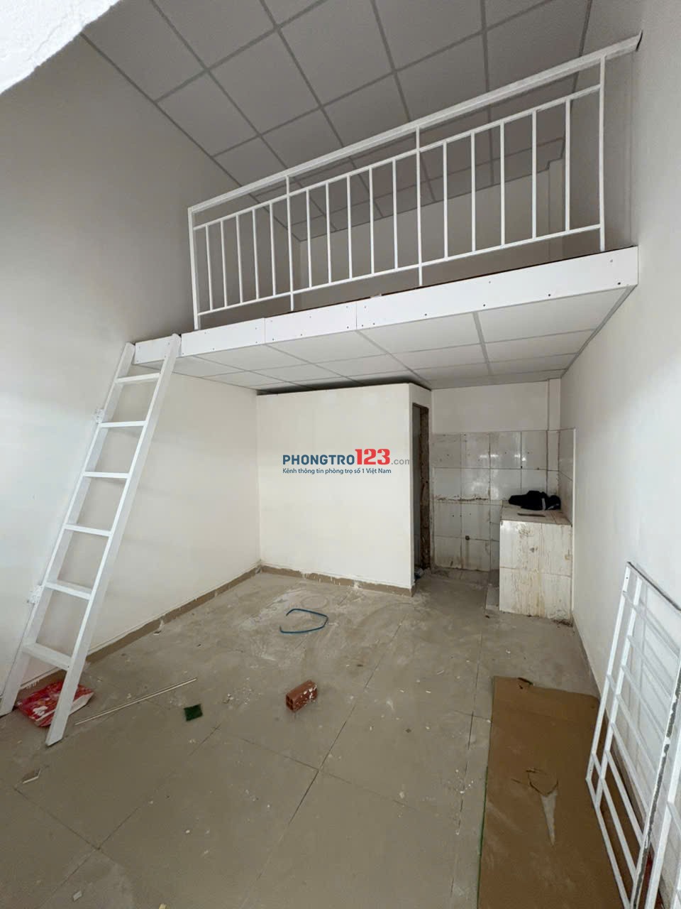 CHO THUÊ PHÒNG RIÊNG BIỆT – 1 TRỆT - 1 GÁC - 1 LẦU, CÓ BAN CÔNG - DỰ ÁN MỚI