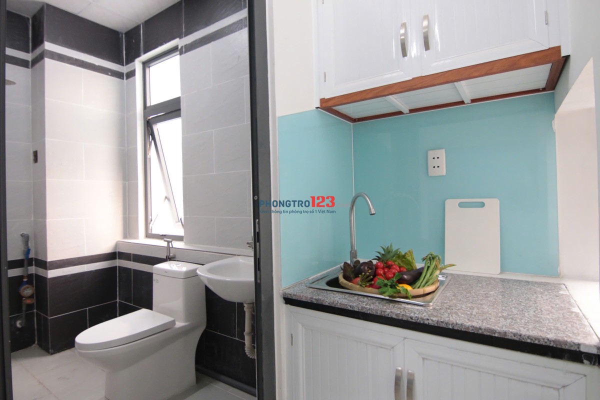 PHÒNG TRỌ FULL NỘI THẤT CỬA SỔ THOÁNG, 30m2 Ở BÌNH THẠNH GẦN ĐẠI HỌC VĂN LANG - LH: 0932985900