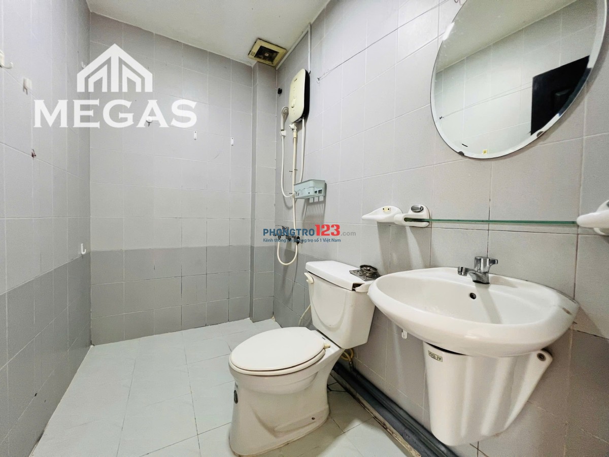 cho thuê phòng 30m2 đường Nguyễn Thông gần Vòng xoay dân chủ, Công viên Tao Đàn q3